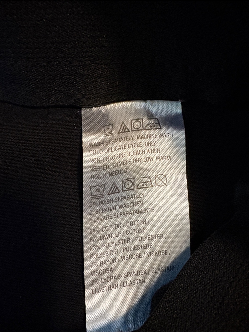 D & Co. Women’s Black Jeans - Classic Everyday Stretch - Picture 3 of 5